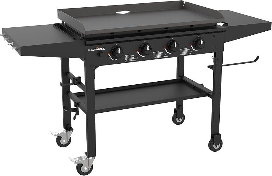 Blackstone 36 Inch Gas Griddle Cooking Station 4 Burner Flat Top Gas Grill Propane Fuelled Restau... | Amazon (US)