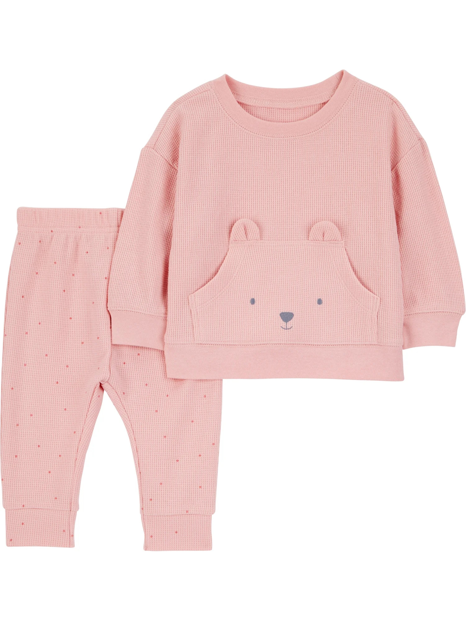 Carter's Child of Mine Baby Girl Outfit Set, 2-Piece, Sizes 0/3-24 Months | Walmart (US)
