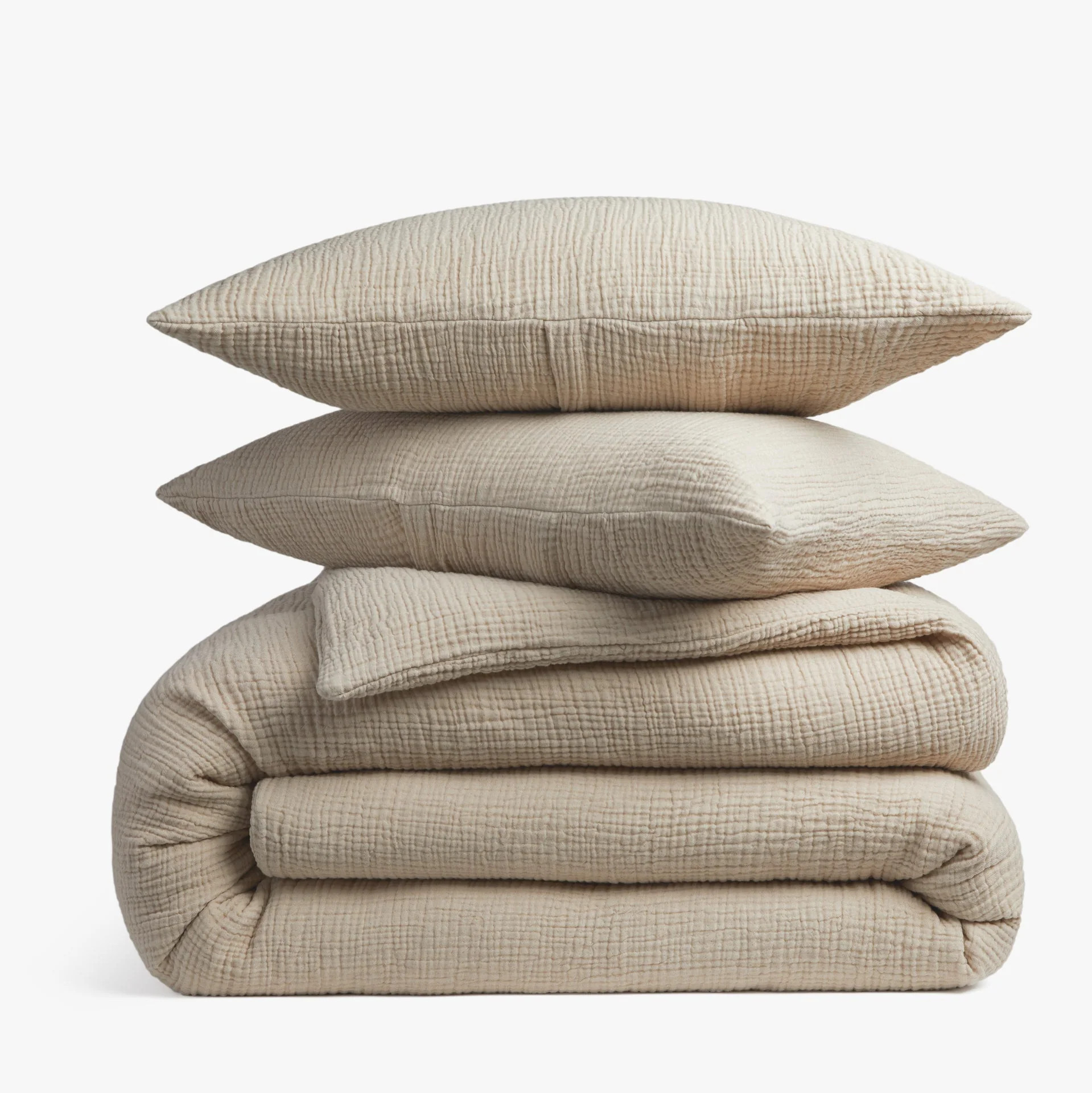 Organic Cloud Cotton Duvet Cover Set (Natural) | Parachute