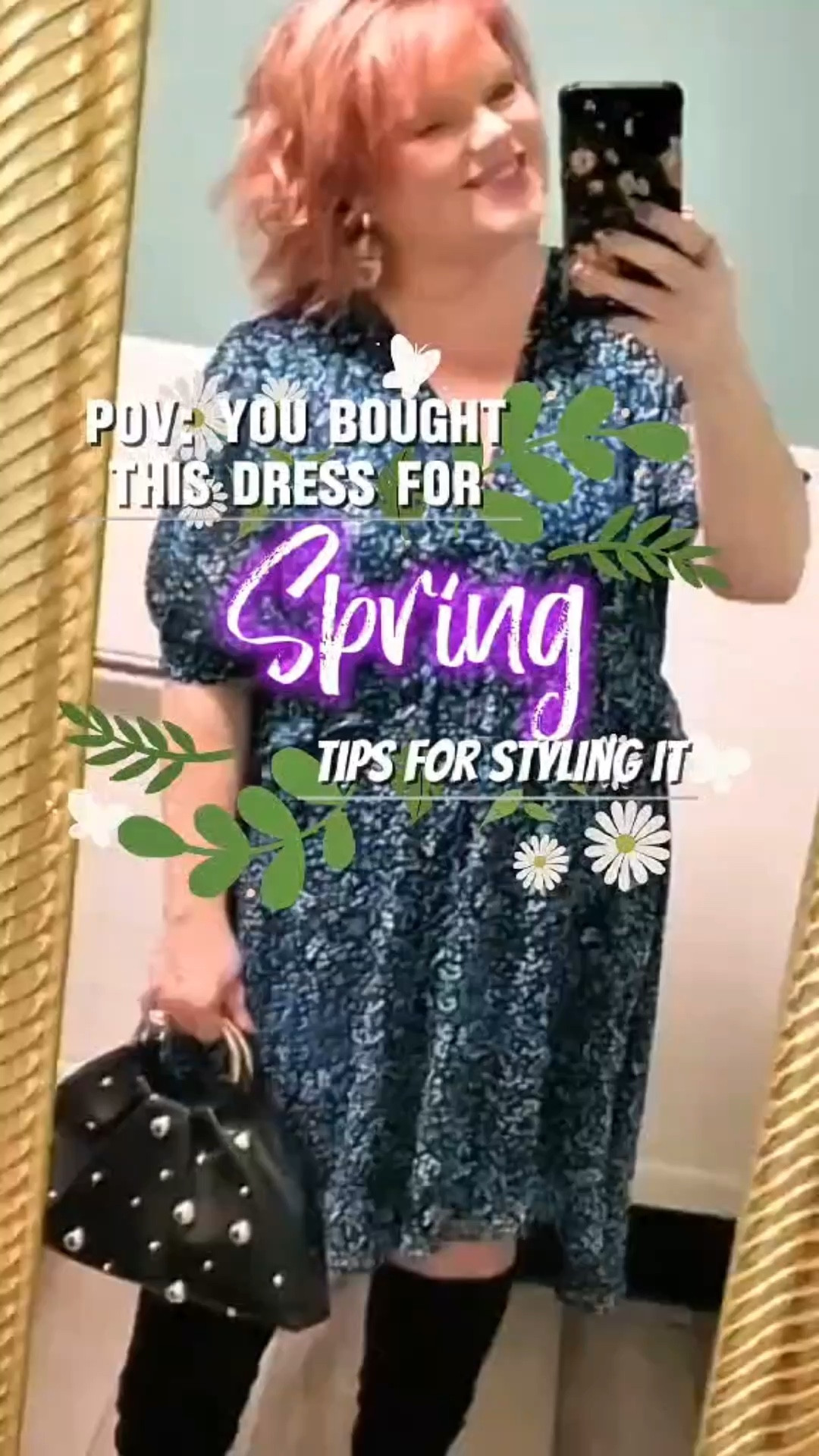 Transition from winter to spring with a pretty dress! Getting more than one use out of a spring dress can be easy by swapping out accessories, and adding in layers.
🌷You can put together a great seasonal transition look by utilizing the fabulous suede or leather knee-high boots you got back in fall, and also that great purse with the studs is still on trend!
🌟The 90’s trend is still around, so throw on a pair of leggings, platform sandals, and long duster sweater on top and you’ll still stay cozy while looking like you are off to the Peach Pit for lunch with the 90210 gang.
💖 Keep things looking uniquely you with a great pair of earrings from last summer, or maybe from previous travels. You don’t have to match them exactly, they can be in complementary colors to keep everything looking like your own personal style.
👇🏼Click through below to stock up on Staples, like leggings, and take advantage of spring sales that are happening right now!

For reference, I am 5’9” tall, usually wear a 2X on top and XL – 18 bottoms, with a size 10 shoe. The dress is a size 2X and ran a little big for me (Estelle plus Is an Australian brand and tends to run large larger in size than American brands). The sweater is a 2X, the leggings are a 1X, the shoes and boots are both size 10. Those all fit TTS.

#LTKmidsize #LTKtall Easter dress date night outfit

#LTKWorkwear #LTKPetite #LTKootd #LTKPlusSize #LTKOver40 #LTKSeasonal #LTKWedding