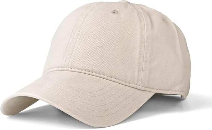 Unisex Vintage Washed Distressed Baseball-Cap Twill Adjustable Dad-Hat | Amazon (US)