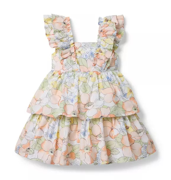 Floral Tiered Dress | Janie and Jack