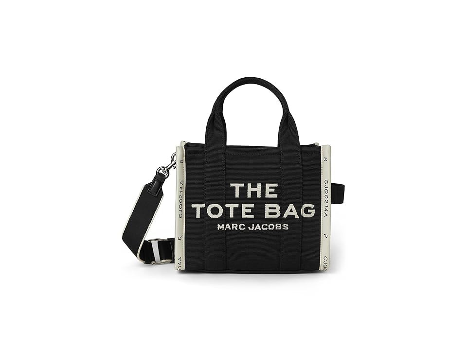 Marc Jacobs The Small Tote Handbags Black, Jacquard | Zappos
