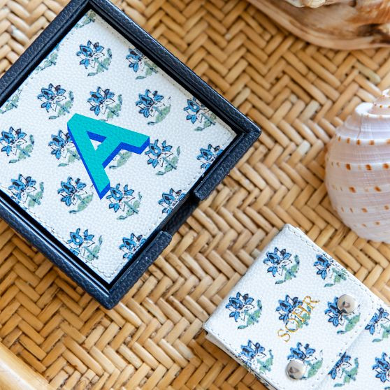 Mark & Graham x Pencil & Paper Co. Coasters, Set of 4 | Mark and Graham