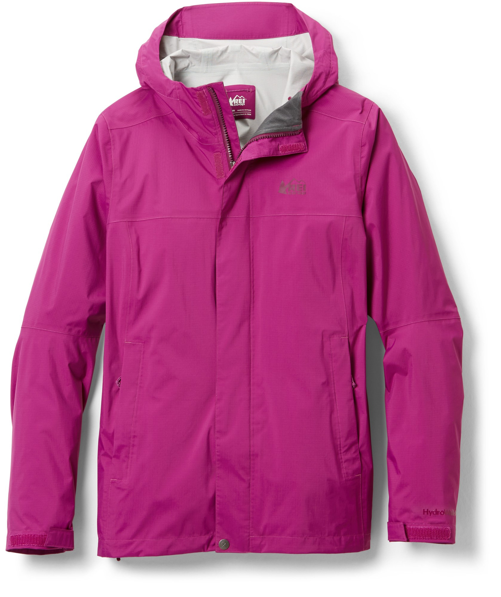 REI Co-op Women's Rainier Rain Jacket Pink L | REI