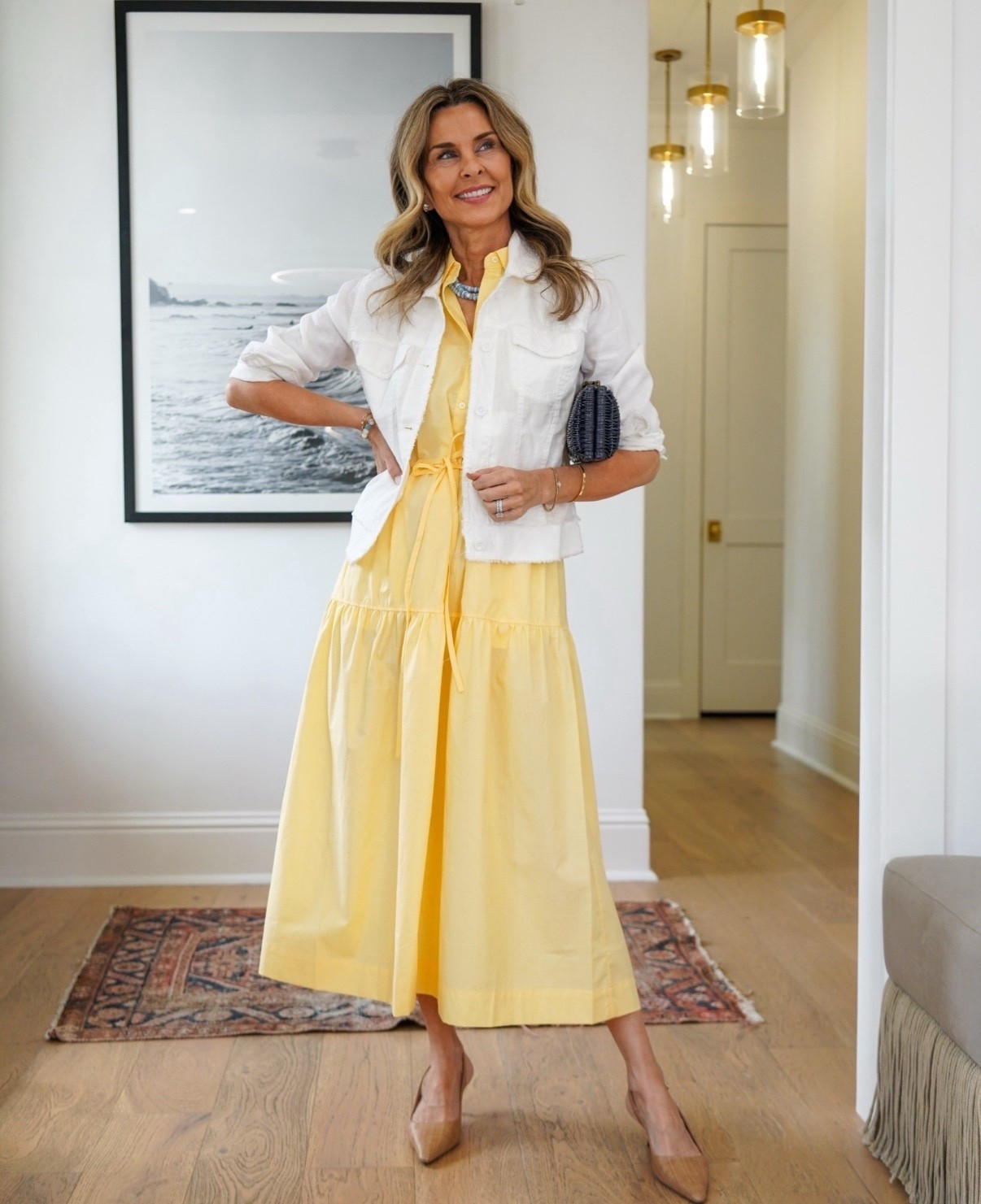 I’m 5’6’’. Spring dresses in the prettiest colors!
-Pink Georgina dress size XXS, it fits like a glove.
-Target blue and white dress TTS
-Spartina 449 floral dress size XXS
-Reformation cardigan size S
-Spartina 449 skirt with fringe size XXS
-Yellow target dress size XS

#LTKOver40 #LTKgrwm #LTKootd