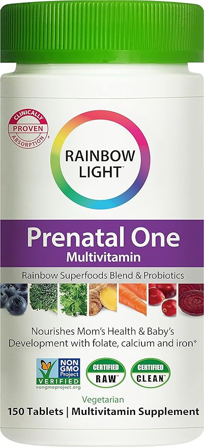 Rainbow Light Prenatal One Multivitamin – High Potency, Clinically Proven Absorption of Vitamin... | Amazon (US)