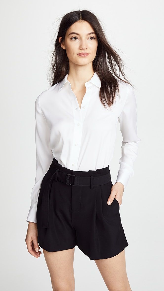 Slim Fitted Blouse | Shopbop
