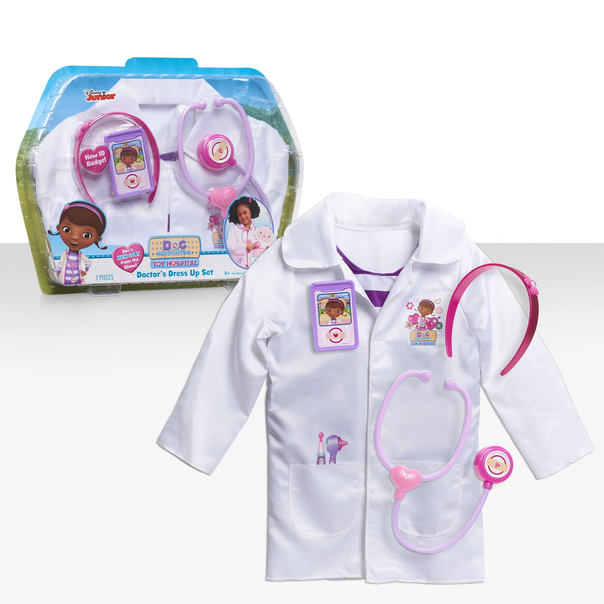 Doc McStuffins Doctor's Dress Up Set, Ages 3+ | Walmart (US)