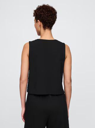 Organic Cotton Heavyweight Cropped Shell Tank Top | Gap (US)