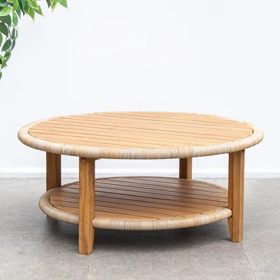 Henryville Teak Outdoor Coffee Table | Wayfair North America
