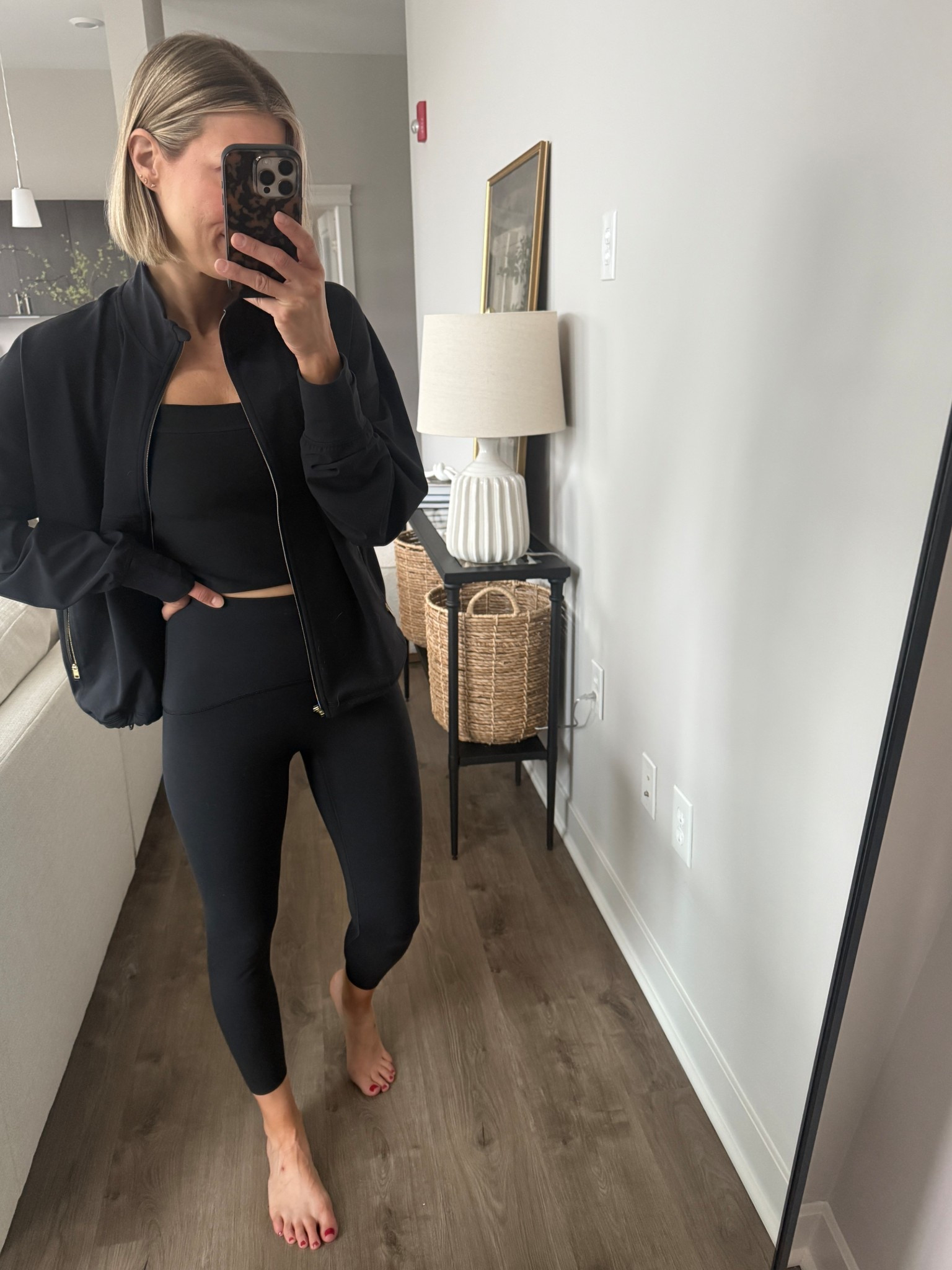 Wearing small leggings, small active tank (old, linked similar), small jacket 

#LTKFindsUnder100 #LTKFindsUnder50 #LTKActive