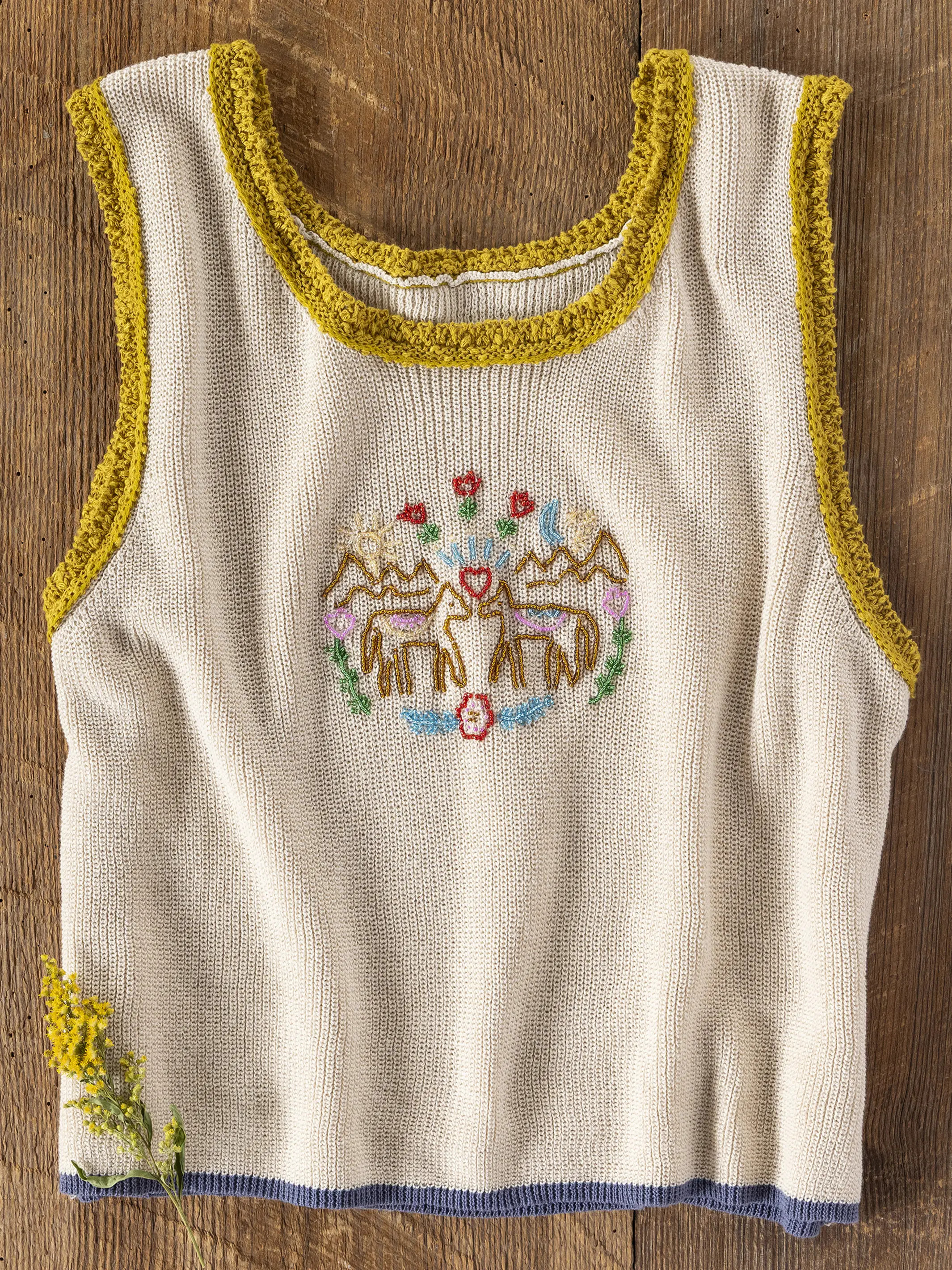 Beaded Sweater Tank | Natural Life