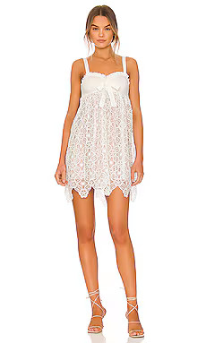 Tularosa Paula Mini Dress in Ivory Multi from Revolve.com | Revolve Clothing (Global)