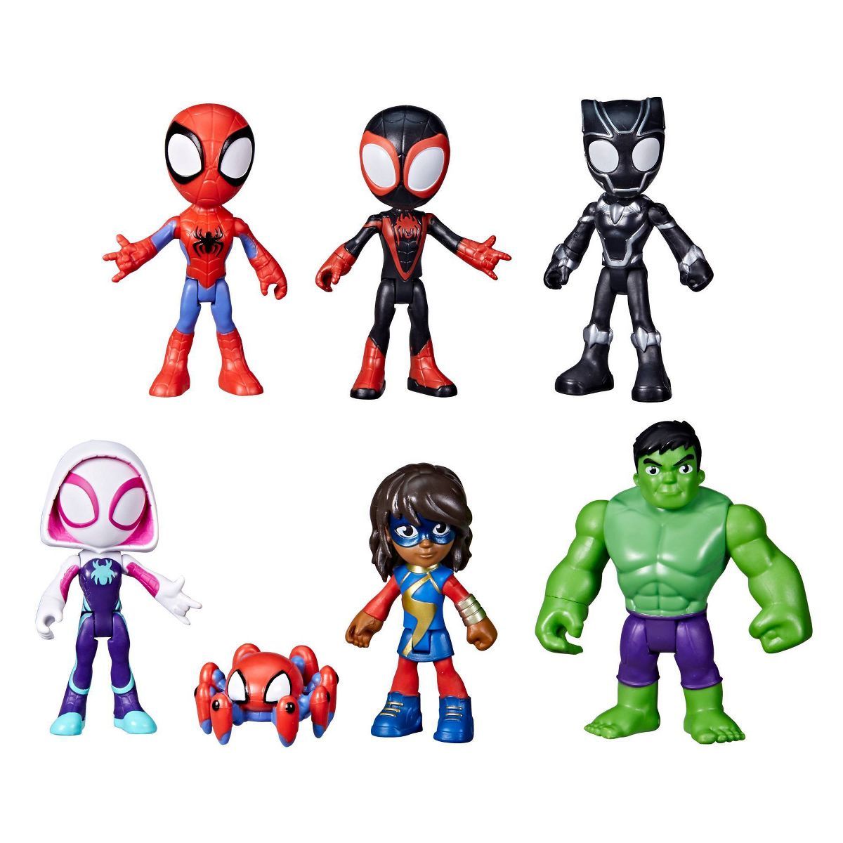 Marvel Spidey and His Amazing Friends Team Spidey and Friends Figure Collection 7pk (Target Exclu... | Target