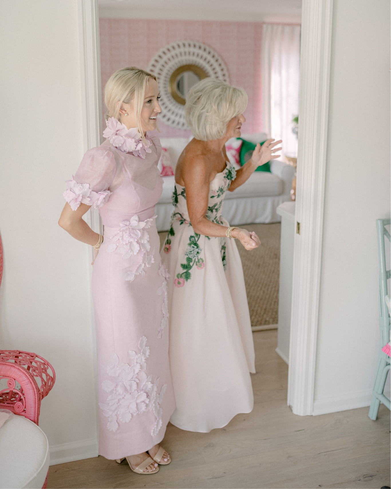 Pink maid of honor and mother of the bride dresses! 🌸 #maidofhonor #motherofthebride #bridesmaid #bridesmaiddress 

#LTKwedding #LTKFind #LTKbeauty