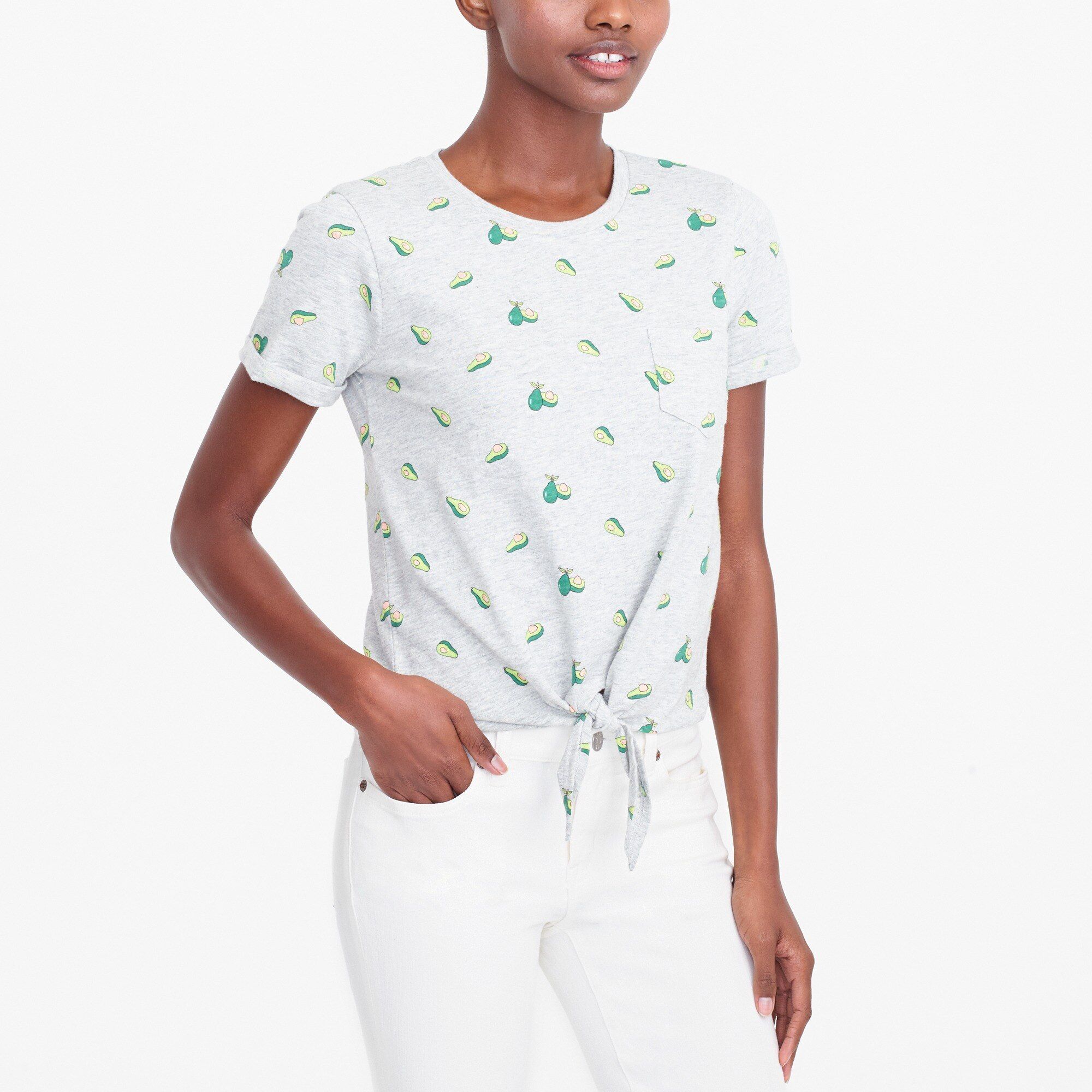 https://factory.jcrew.com/p/womens-clothing/knits_tees/short_sleeve_tees/patterned-tiewaist-pocket-t | J.Crew Factory