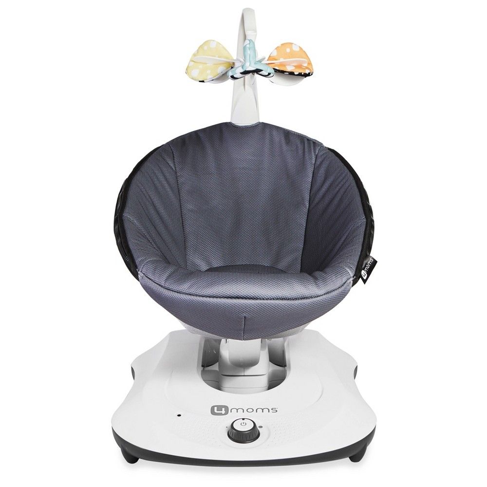4moms rockaRoo infant seat | Compact Baby Swing | Dark Gray Cool Mesh | Target