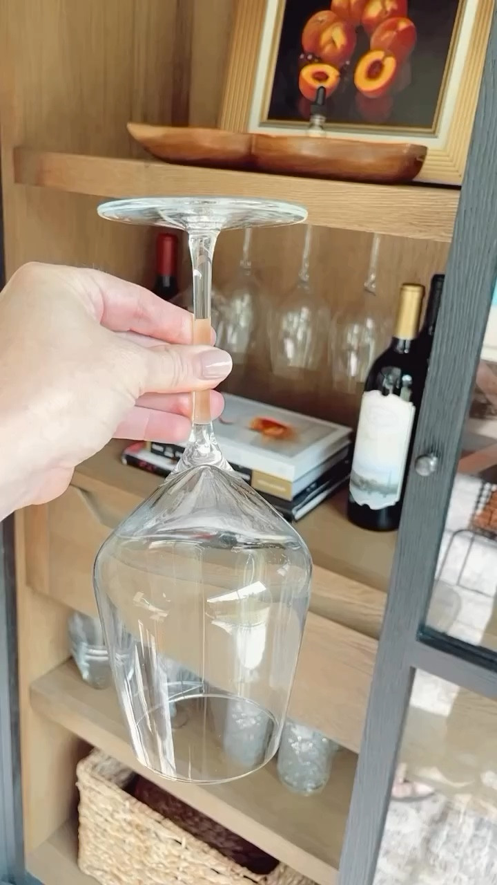 Cheers to Friday and a full bar cabinet! 🍷🍾🍸

This wine glass rack can be installed under any cabinet or shelf! 🙌🏻

#ltkhome #diningroom #diningroomdecor #diningroomdesign #fourhandsfurniture #interiordesign #interiordesigninspo #wine #winoclock #winetime #drinksonme #drinksonthehouse #homebar #shopmystyle #california #californiacasual #socalstyle #orangecountyinteriordesigner