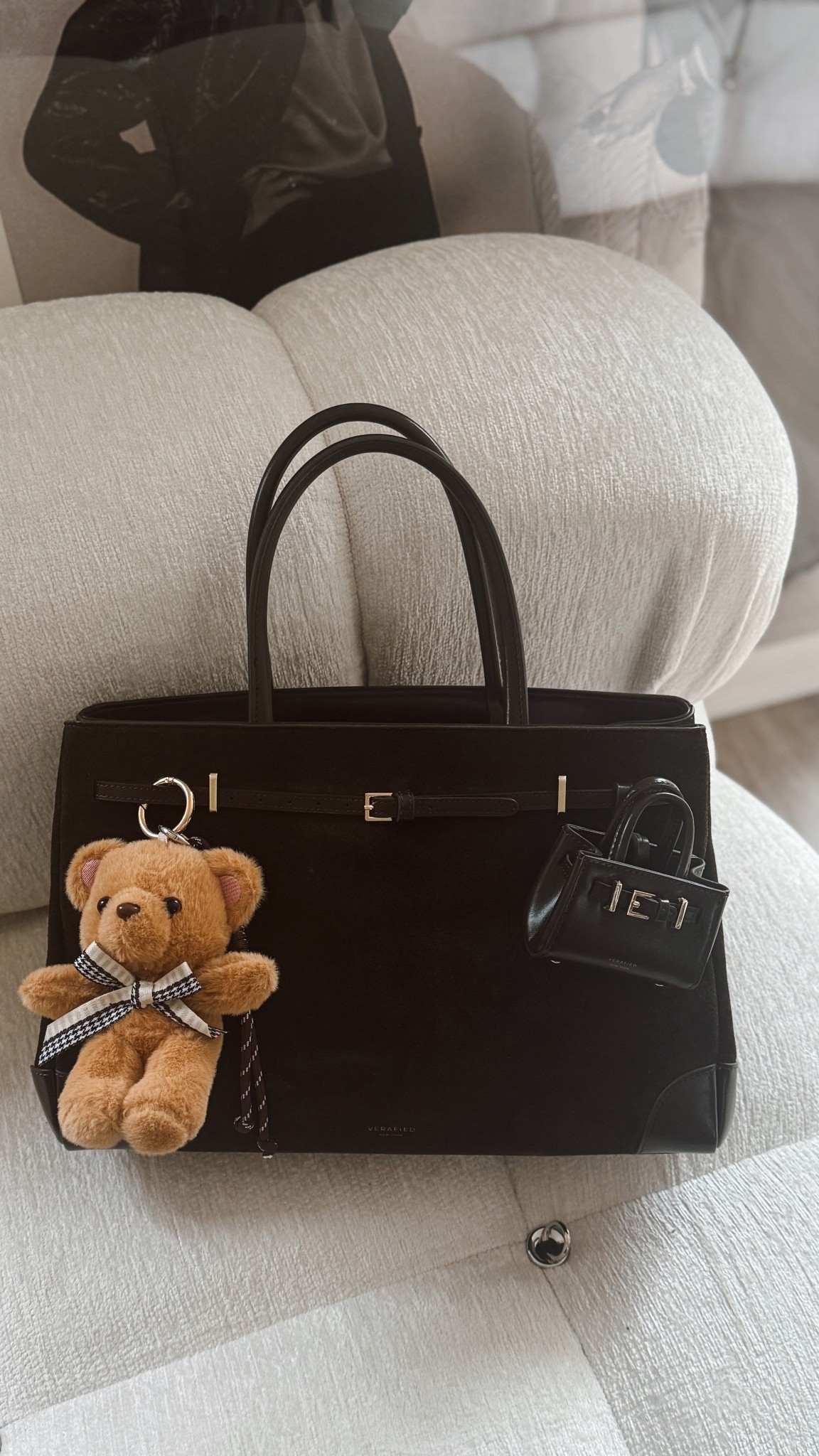 Fav brown suede book tote bag 

#LTKHoliday #LTKGiftGuide #LTKootd