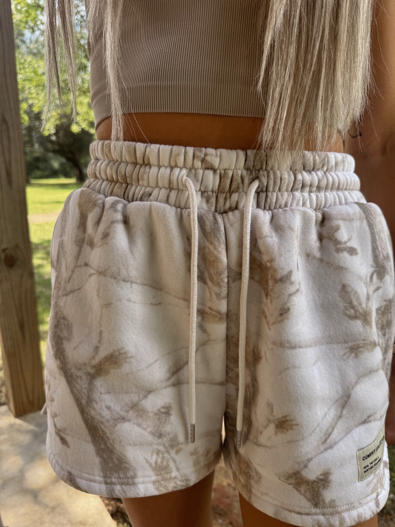 Camo shorts. Sweat short. Outfit. Athletic shorts. Lounge wear  

#LTKFamily #LTKU #LTKStyleTip