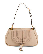 Made In Italy Leather Marcie Clutch Shoulder Bag | TJ Maxx