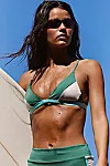 Rhythm Piper Triangle Crop Surf Top | Free People (Global - UK&FR Excluded)
