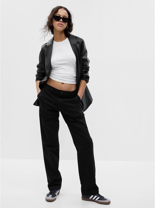 Faux-Leather Blazer | Gap (US)