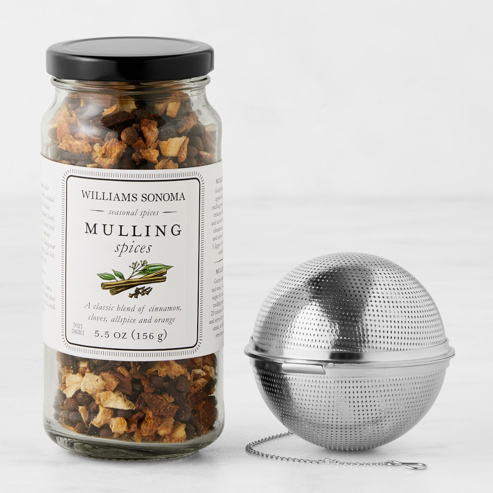 Williams Sonoma Mulling Spices & Mulling Spice Ball Set | Williams-Sonoma