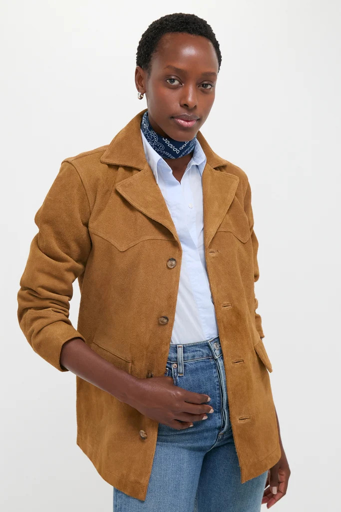 Maple Cow Roughout Suede Jacket | Tuckernuck (US)