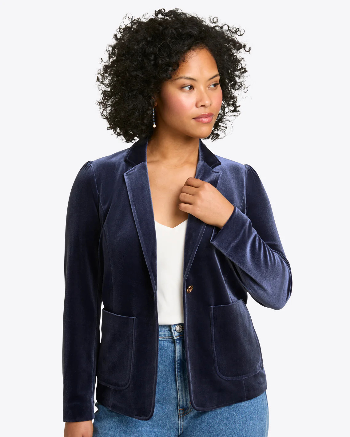 Blazer in Velvet | Draper James (US)