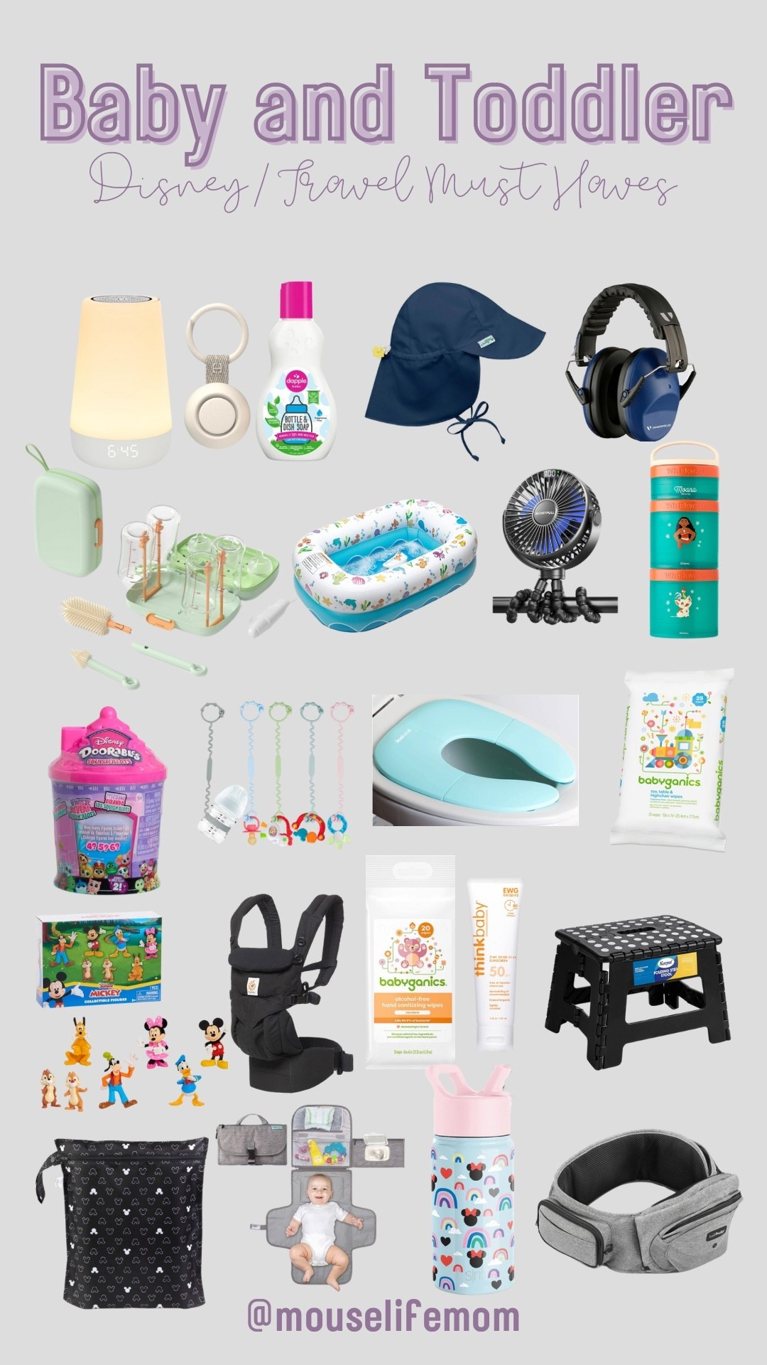Traveling with a baby or toddler?! These items are musts! Most of these are perfect for travel in general and some are specific to Disney! Come prepared!! 

#LTKKids #LTKBaby #LTKTravel