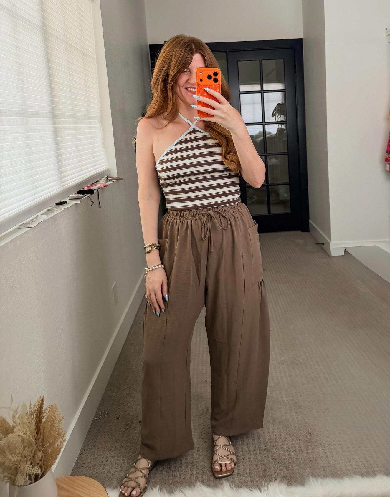Comfy summer outfit. Size medium in pants and size small in top.

#LTKootd #LTKSaleAlert #LTKPetite
