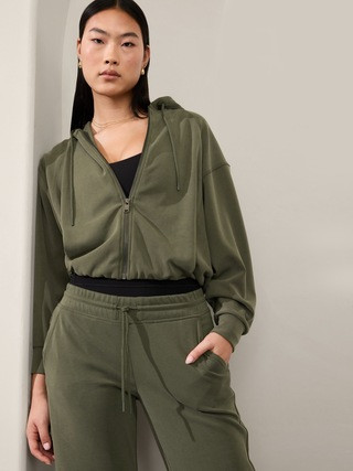 Seasoft Bubble Hem Full Zip | Athleta