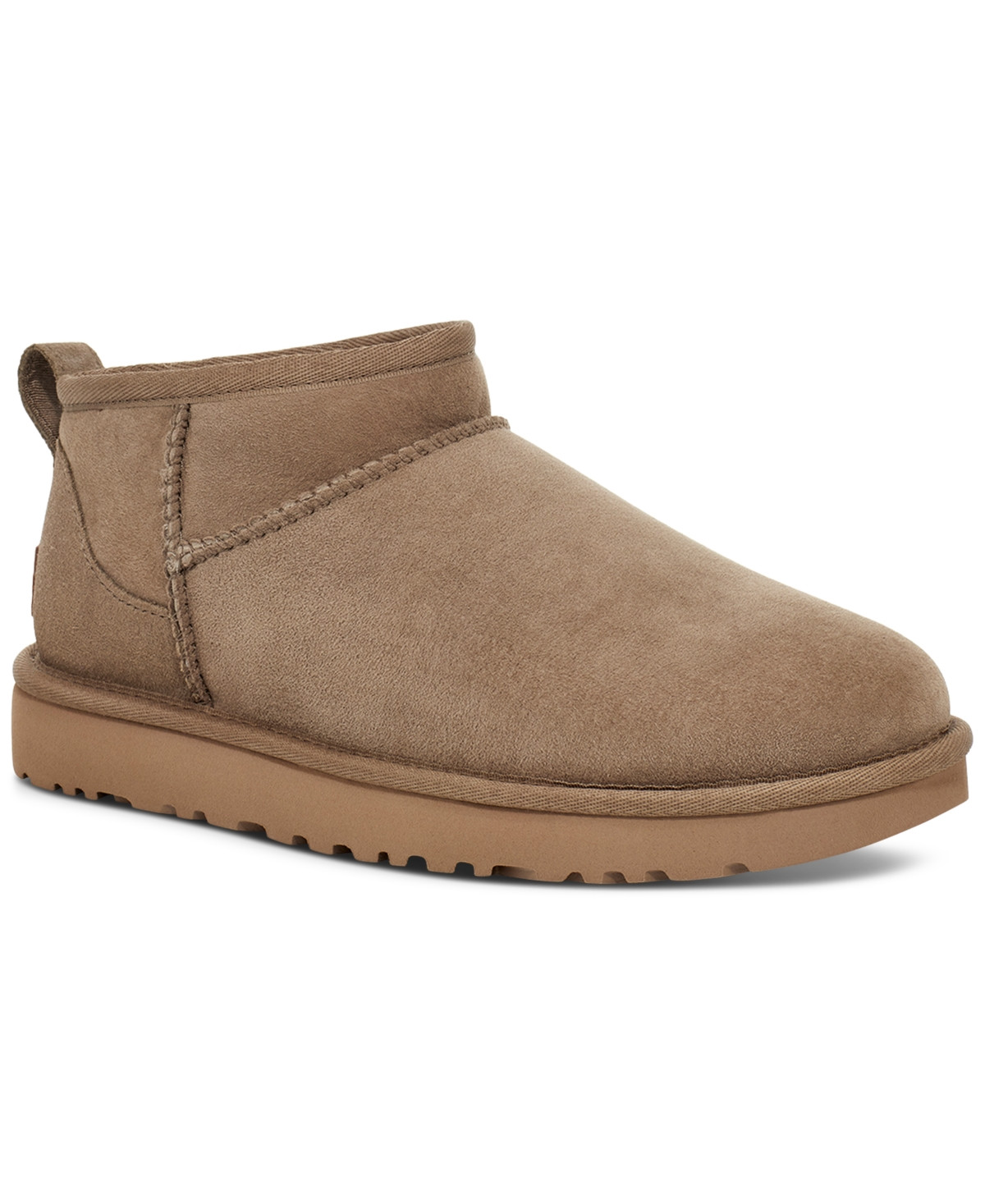 Ugg Women's Classic Ultra Mini Booties - Antilope | Macy's
