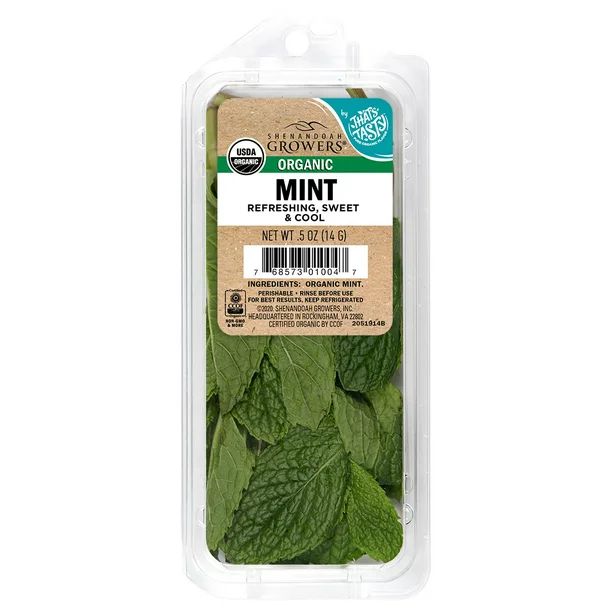 Organic Fresh Mint .5oz - Walmart.com | Walmart (US)