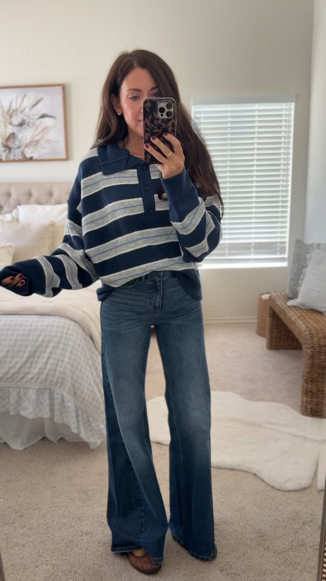 Large sweater
2 in jeans
Walmart fall outfit!

#LTKootd #LTKSeasonal #LTKmomlife