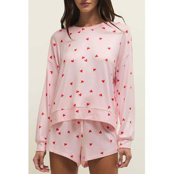 Mira Heart Long Sleeve Top | South Moon Under