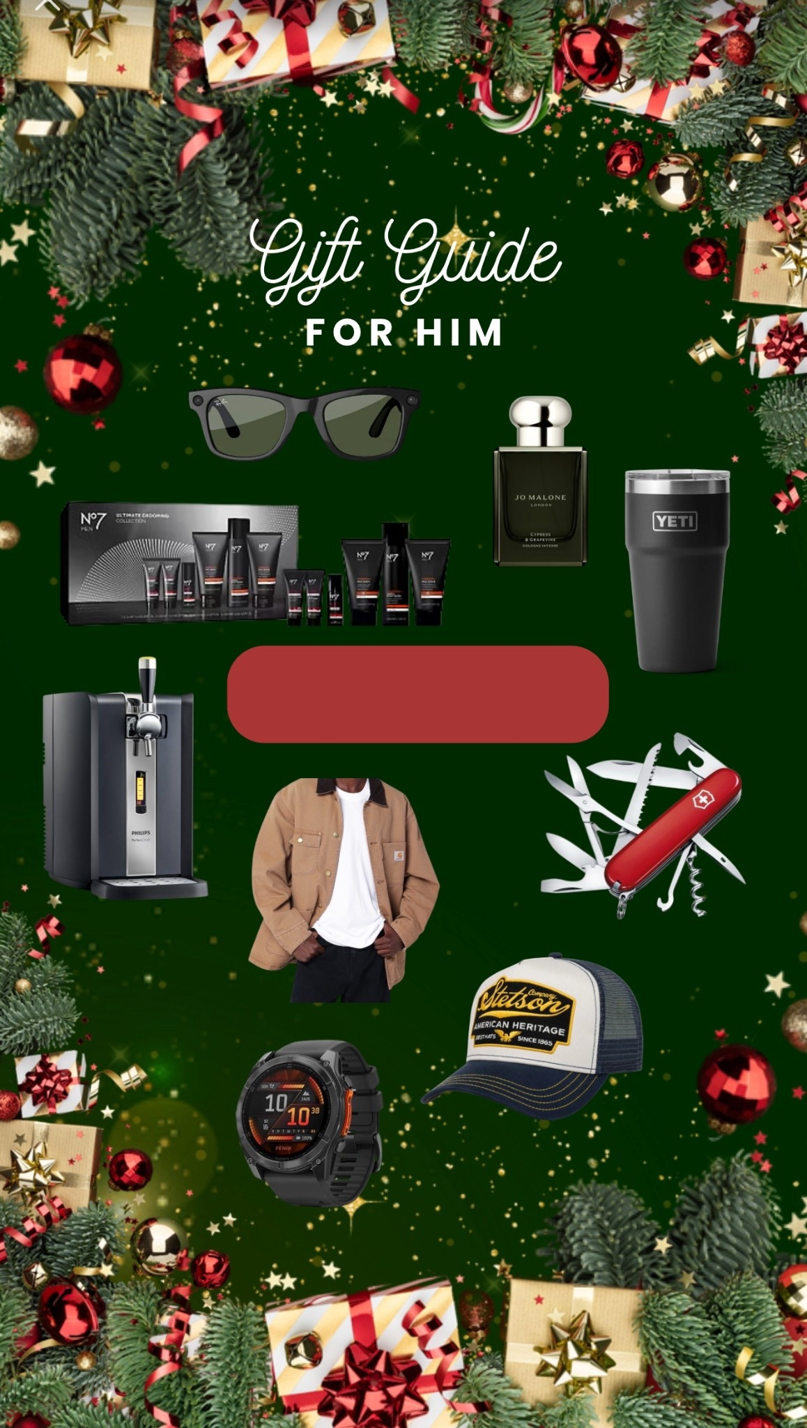 Gift guide for him 

#LTKluxury #LTKmens #LTKgiftguide