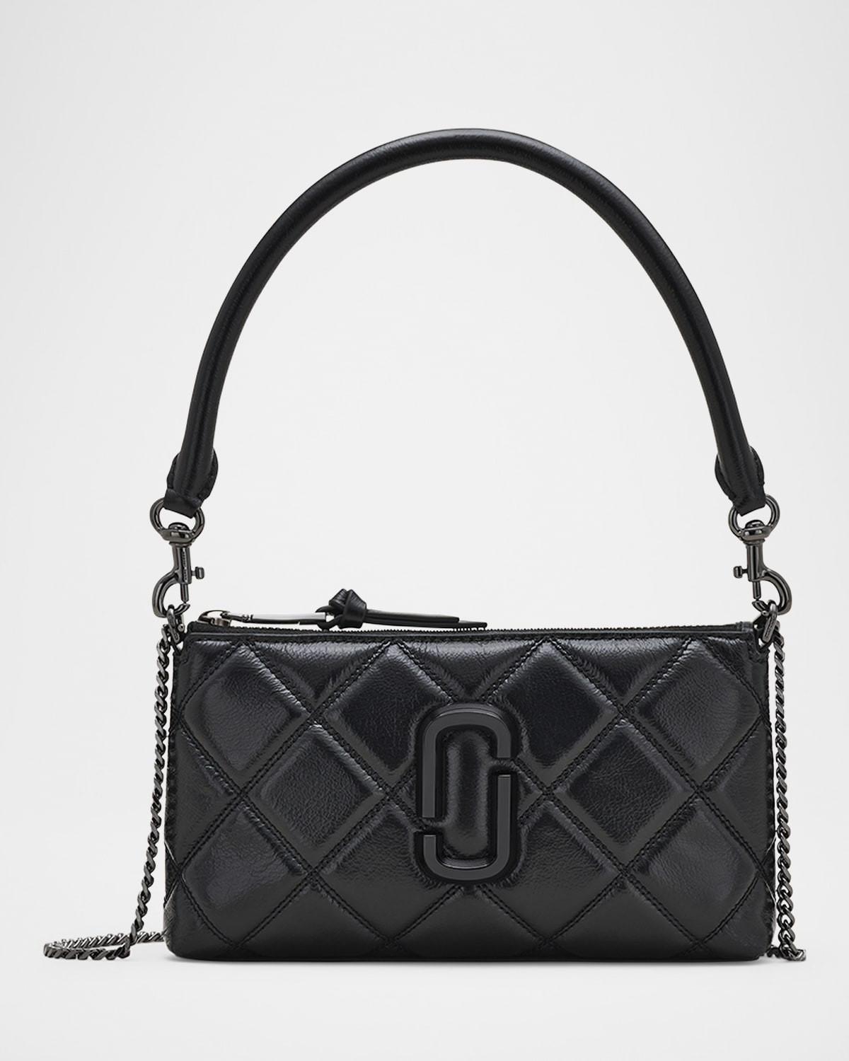 Snapshot Quilted Leather Shoulder Bag | Neiman Marcus