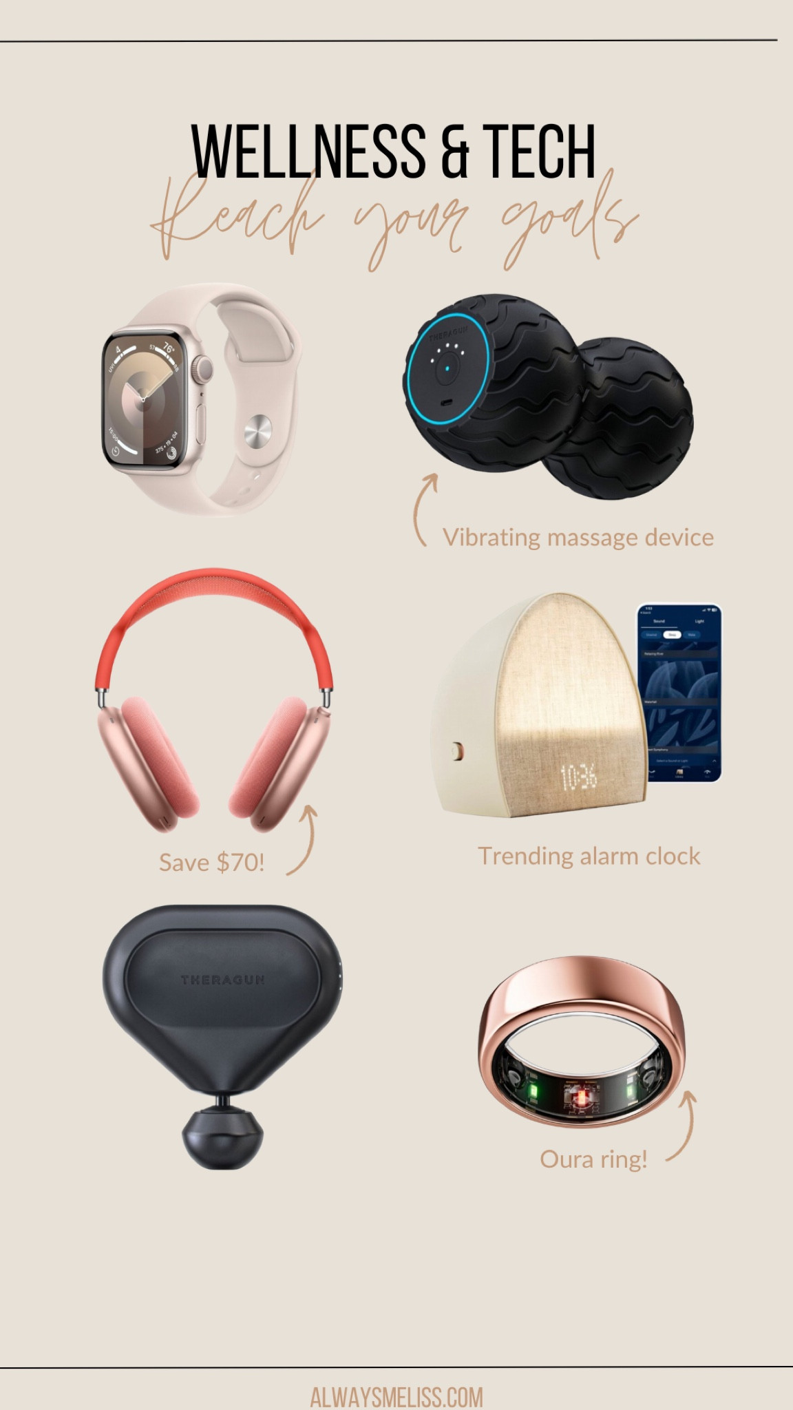 Best Buy has so many great finds when it comes to fitness and tracking your health. These are some of my faves currently! Apple Watch is so great and love the hatch alarm for those early mornings. 

Tech and wellness
Walking essentials
Tech for fitnesss

#LTKfamily #LTKhome #LTKfitness