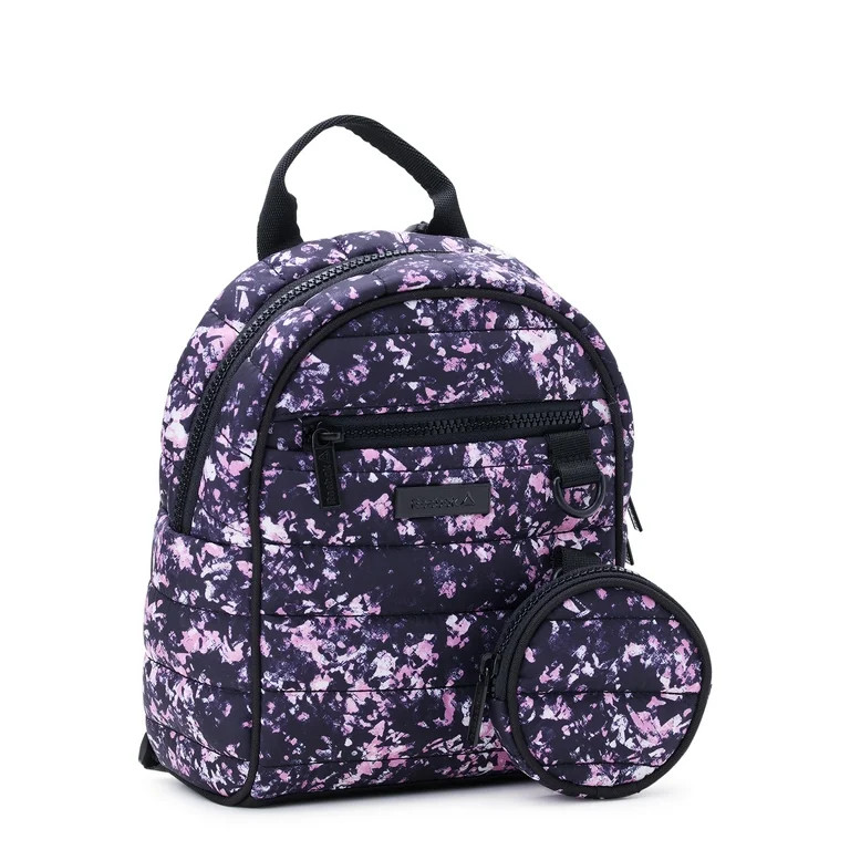 Reebok Women's Luna Quilted Mini Backpack, Spackle Mauve | Walmart (US)