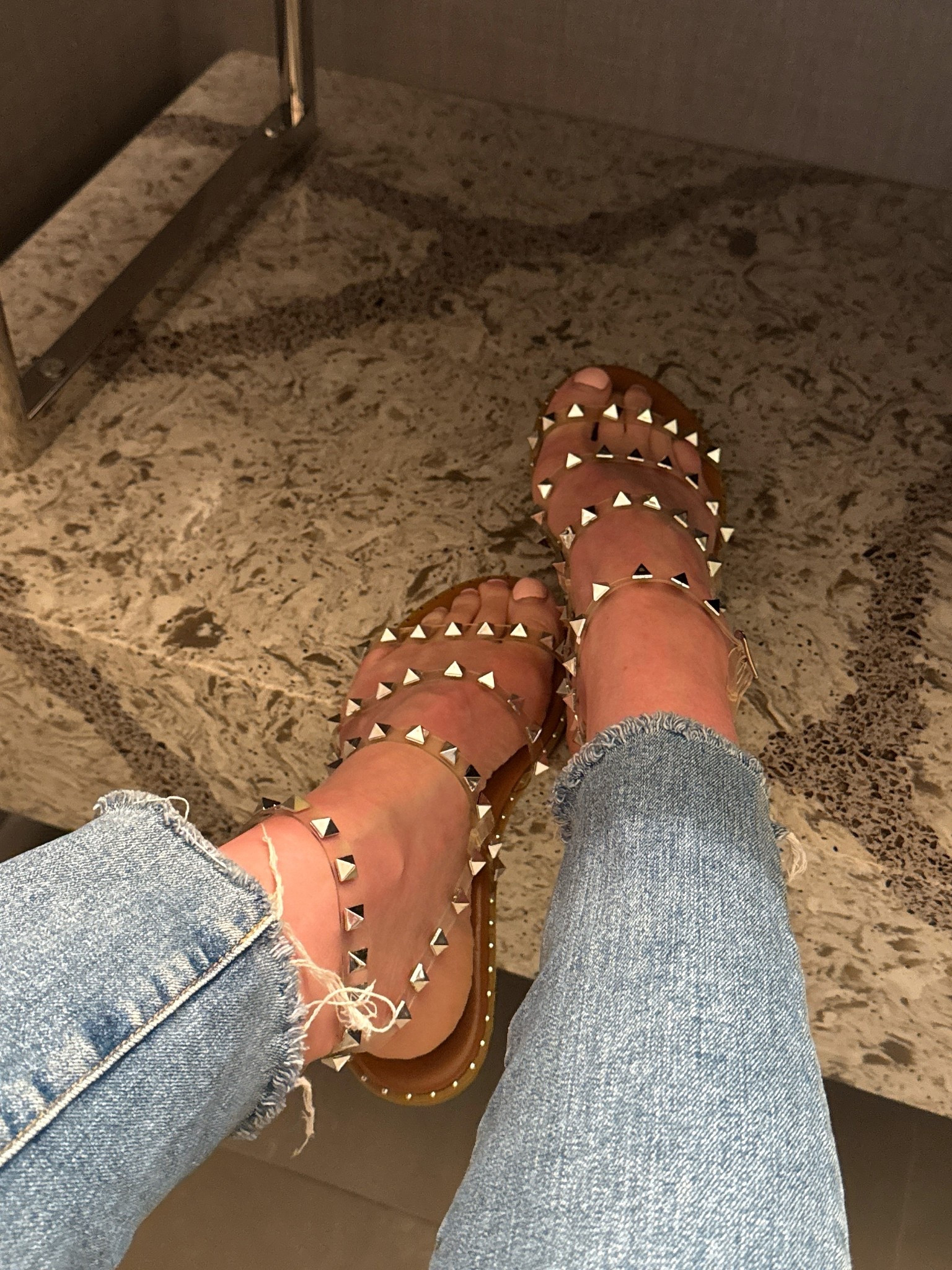 Without fail, EVERY TIME I wear these sandals I’m asked where they’re from. Amazon!!! And currently on sale!

#LTKSaleAlert #LTKSeasonal #LTKootd