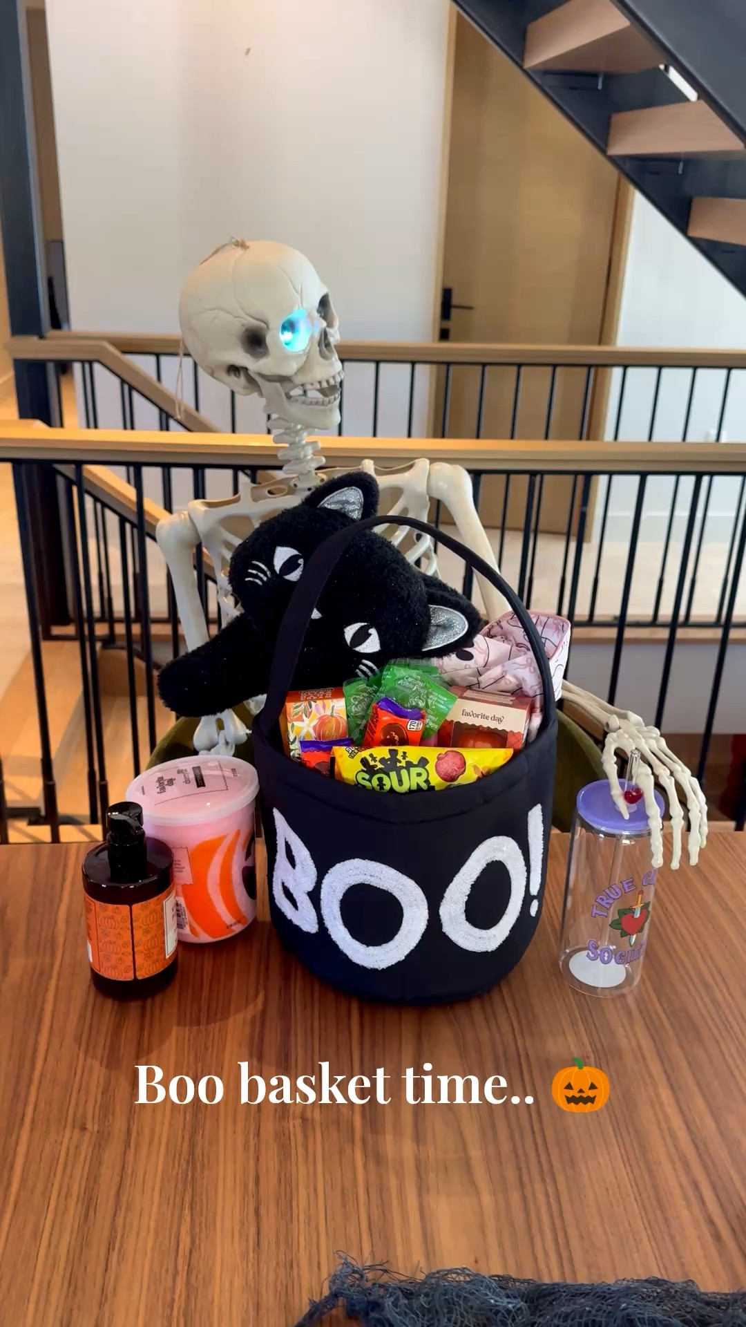 It’s officially spooky season, so I had to surprise my boos with some boo baskets 👻. 

Inside are Halloween pajamas, and some Halloween goodies! Some are from Trader Joe’s, but the rest of the Halloween items are linked here for y’all. 

I found the Halloween pillows in the Target dollar section, and they aren’t available to link. The baskets themselves are available at “at home” 🖤

#LTKHalloween #LTKSeasonal #LTKParties