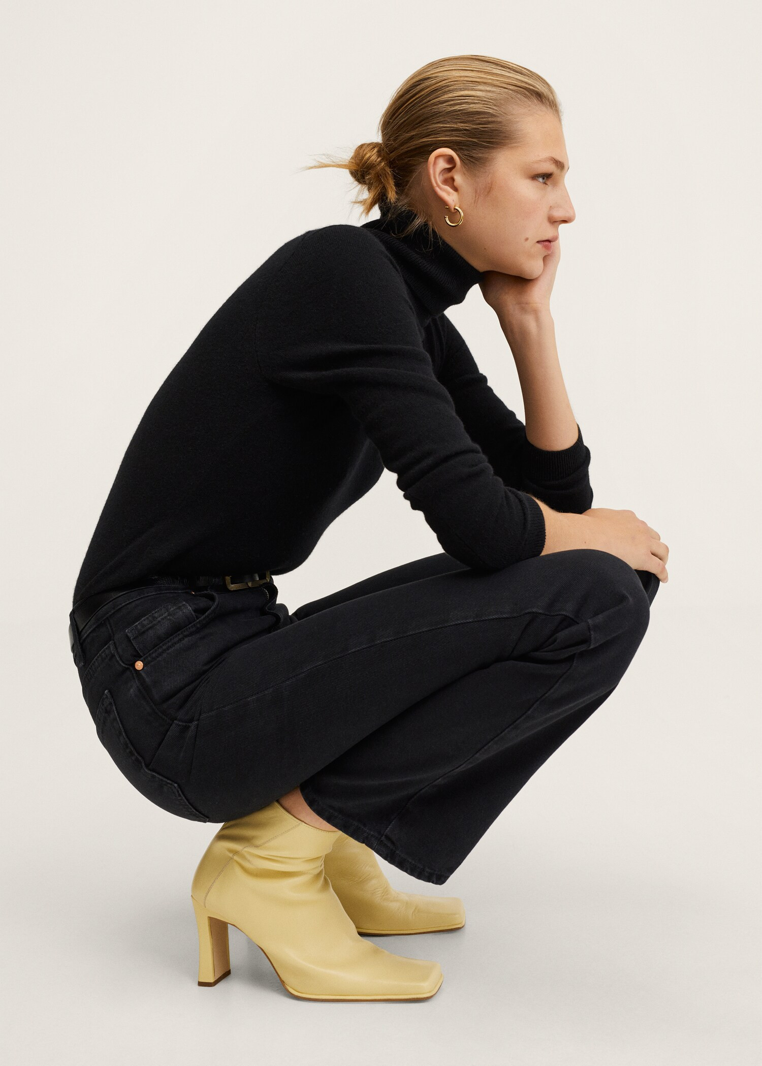 Mid-rise straight-leg jeans | Mango (US/MX/AU)