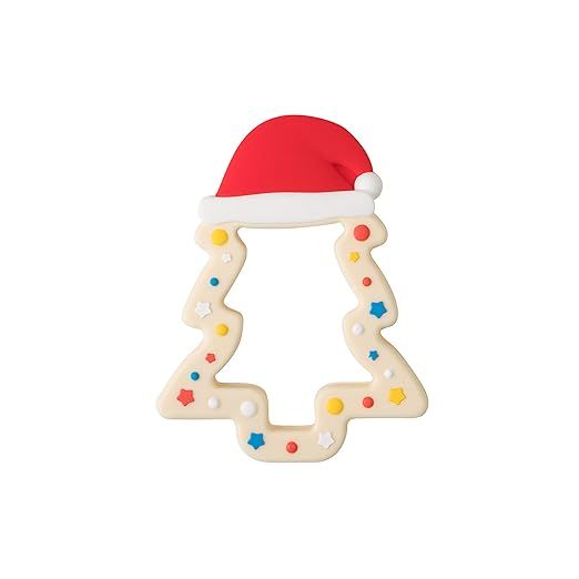 Jimibaby Christmas Silicone Baby Teether, The First Christmas Teething Toy for Baby Boys and Girl... | Amazon (US)