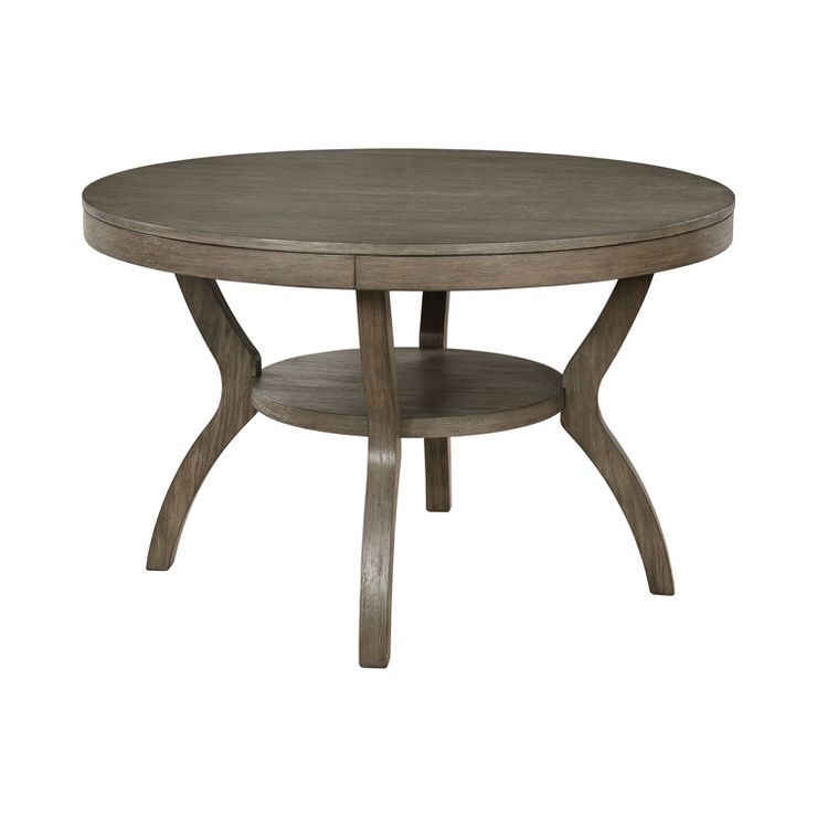 48" Rawlins Round Dining Table Gray - HOMES: Inside + Out | Target