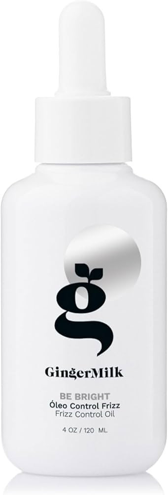 Ginger Milk Hair Serum Anti frizz hair oil for frizzy hair | Seals split ends, Strengthens the ha... | Amazon (US)