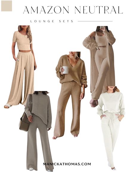 Amazon neutral loungewear sets under $55 | cozy outfits 

#LTKstyletip #LTKCyberWeek #LTKfindsunder100