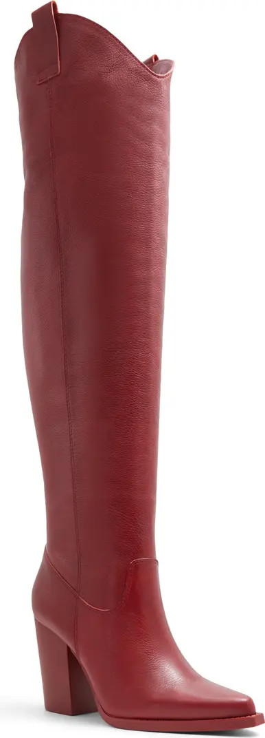 ALDO Beatrine Pointed Toe Over the Knee Boot (Women) | Nordstrom | Nordstrom